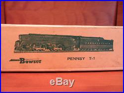 Bowser HO Scale Pennsylvania T-1 Duplex Steam Locomotive Kit. New Brass Tender