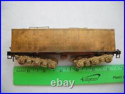 Brass 12 Wheel Steam Locomotive Water Tender, Undecorated 3462, SF, HO Scale