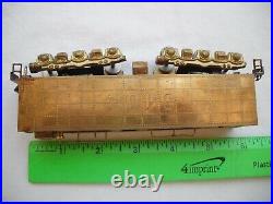 Brass 12 Wheel Steam Locomotive Water Tender, Undecorated 3462, SF, HO Scale