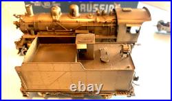 Brass Atlas, United Scale Models 2-10-0 Frisco Russian Unpainted Boxed