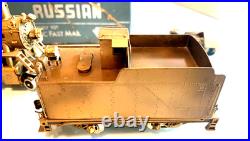 Brass Atlas, United Scale Models 2-10-0 Frisco Russian Unpainted Boxed