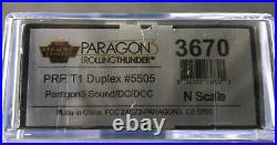 Broadway Limited 3670 N SCALE PRR T1 Duplex #5505 Paragon3 Sound/DC/DCC NEW