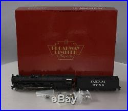 Broadway Limited 3756 HO Scale Santa Fe #3756 Steam Locomotive EX/Box
