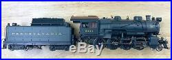 Broadway Limited HO scale PRR H10s 2-8-0 with Lines West tender, #8421