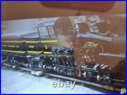 Broome Railroad Co. Shay 7 1/4 Scale Steam Locomotive Black/Yellow New Build