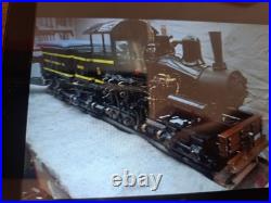Broome Railroad Co. Shay 7 1/4 Scale Steam Locomotive Black/Yellow New Build