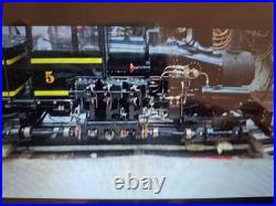 Broome Railroad Co. Shay 7 1/4 Scale Steam Locomotive Black/Yellow New Build