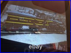 Broome Railroad Co. Shay 7 1/4 Scale Steam Locomotive Black/Yellow New Build