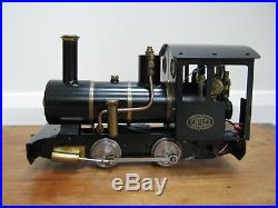 Cheddar Iver Live Steam Loco 16mm scale 45mm gauge Garden Railway RC 2.4GHz