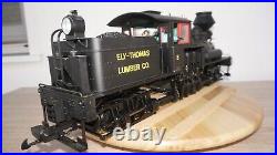 Compartment / 5 Bachmann G Scale Spectrum U. Steam Locomotive Ely Thomas Lumber