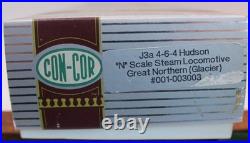 Con-Cor Rail Baron N Scale Grt. Northern Glacier 4-6-4 Hudson Steam Engine #2560