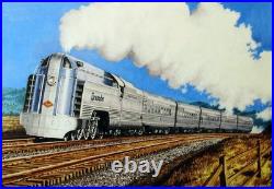 Crusader Locomotive and Tender HO, OO andO scale model train body
