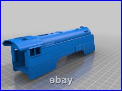 Crusader Locomotive and Tender HO, OO andO scale model train body
