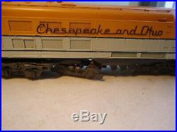 Custom Brass NJ Chesapeake & Ohio Steam Turbine Orion models HO Scale train
