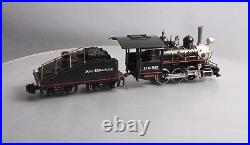 Delton 2231 G Scale BRASS Denver & Rio Grande 0-6-0 Steam Locomotive & Tender