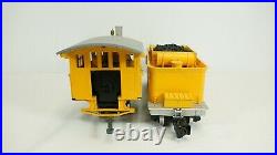 Delton G Scale D&RG Bumblebee C-16 2-8-0 Steam Engine & Tender with Smoke 2226B