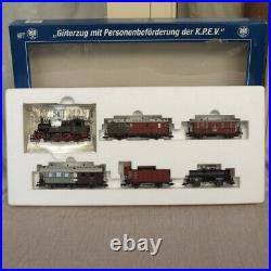 Fleischmann 4902 KPEV T9 loco mixed goods & passenger train set HO scale