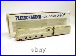 Fleischmann 7805 Streamlined BR01 Steam Locomotive 011070 Grey (N Scale) Boxed