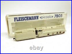 Fleischmann 7805 Streamlined BR01 Steam Locomotive 011070 Grey (N Scale) Boxed