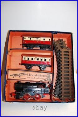 Fleischmann Scale 0 Train U 320/2 R Steam Locomotive 99 221 Cart 400 401 Tracks