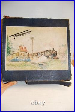 Fleischmann Scale 0 Train U 320/2 R Steam Locomotive 99 221 Cart 400 401 Tracks