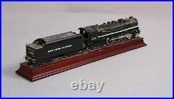 Franklin Mint 5405 HO Scale NYC 4-6-4 Steam Locomotive & Tender withBase LN