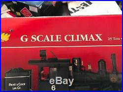 G SCALE BACHMANN 81180 25 Ton Class B Climax # 6- P & C LUMBER-NEW-F402S