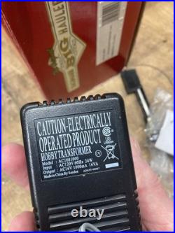 G Scale Bachman Big Haulers Engine Tender and Passenger Wagon With Track