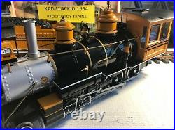 G Scale Bachmann Denver/ Rio Grande 4-6-0 Steam Engine & Tender Nice G261