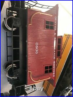 G Scale Bachmann Denver/ Rio Grande 4-6-0 Steam Engine & Tender Nice G261
