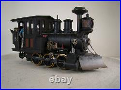 G scale Switcher Steam Locomotive custom weathered and decorated DCC & Sound