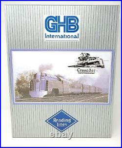 GHB International HO Scale Crusader Train Set Reading Lines DCC & Sound NEW NIB