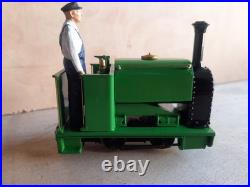 GN15 Steam Loco Huntsy Quarry G-scale on 00 track READY TO RUN! GREEN