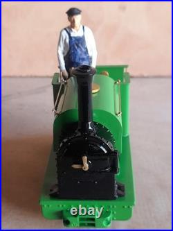 GN15 Steam Loco Huntsy Quarry G-scale on 00 track READY TO RUN! GREEN