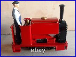 GN15 Steam Loco Huntsy Quarry G-scale on 00 track READY TO RUN! RED