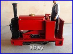 GN15 Steam Loco Huntsy Quarry G-scale on 00 track READY TO RUN! RED