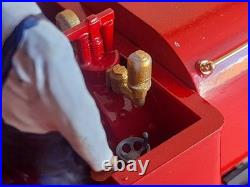 GN15 Steam Loco Huntsy Quarry G-scale on 00 track READY TO RUN! RED