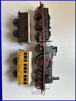 Gwr Broad Gauge 4-2-2 2021 Class Locomotive Ex. B&er. 7mm Scale With Two Coaches