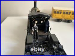 Gwr Broad Gauge 4-2-2 2021 Class Locomotive Ex. B&er. 7mm Scale With Two Coaches