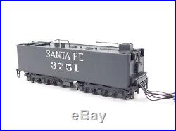 HO Scale BLI Broadway Limited 045 ATSF Santa Fe 4-8-4 Steam #3751 with DCC & Sound
