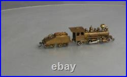 HO Scale BRASS 2-4-2 Steam Locomotive & Tender