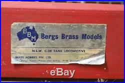 HO Scale Bergs Brass NSWR C30 Steam Loco