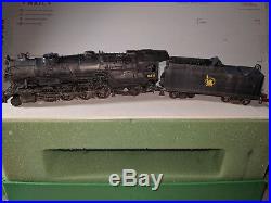 HO Scale Brass Overland Models OMI-1475 CNJ Jersey Central M2as 2-8-2 Steam