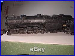 HO Scale Brass Overland Models OMI-1475 CNJ Jersey Central M2as 2-8-2 Steam