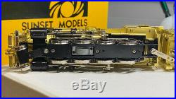 HO Scale Brass Sunset Models PRR 2-8-0 Class H-8 Steam Engine Unpainted EC
