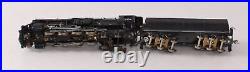 HO Scale Die-Cast & Brass 2-8-4 Steam Locomotive & Tender # 789