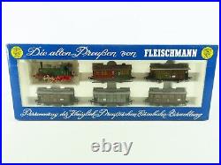 HO Scale Fleischmann 4882 KPEV Royal Prussian 0-6-0T Steam Passenger Train Set