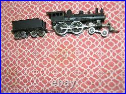 HO Scale Gem Brass Steam Locomotive 4-4-0 & Tender