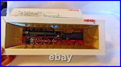 HO Scale Märklin BR38 Steam Locomotive & Tender Deutsche Bahn, Black, #3099 BNOS
