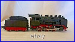 HO Scale Märklin RM800 Steam Locomotive and Tender 0-6-0, Black DB Vintage